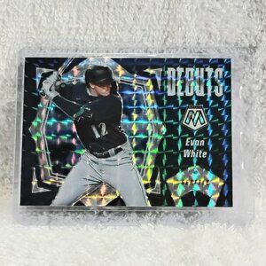 3/$25 Mint 2021 Mosaic Evan White Debut Rookie MLB Card PD19!!